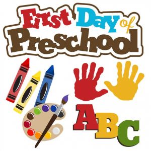 First day of Preschool 
