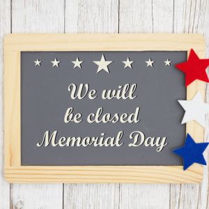 Memorial Day - Entire Program Closed